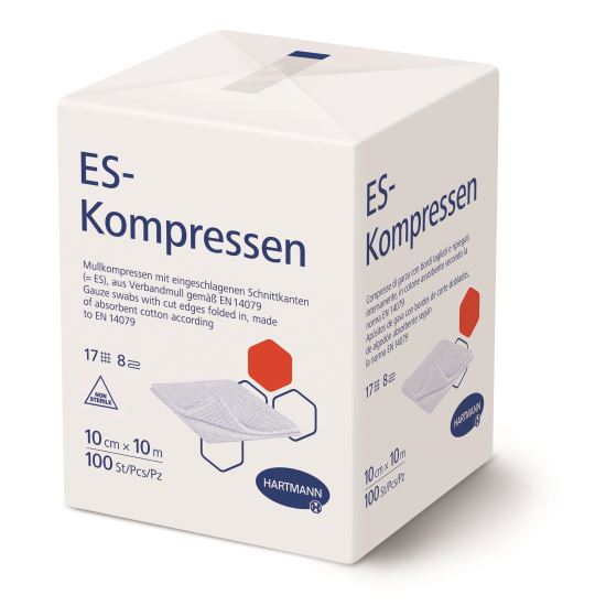 ES-KOMPRESSEN Comprese sterile in 12 straturi